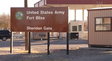 sheridan gate fort bliss|gates in fort bliss tx.